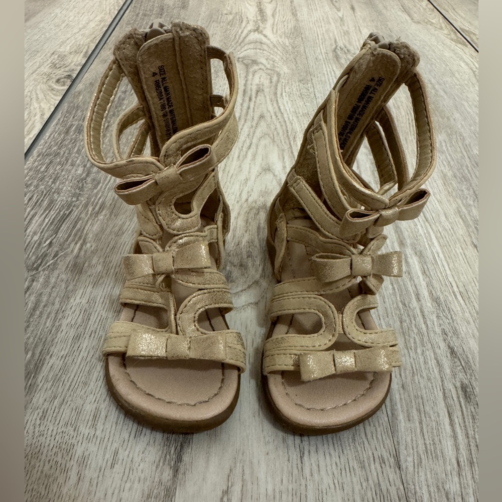 The Children's Place Tan Gladiator Sandals